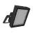 Ledvance LED-Scheinwerfer High Mast Aluminium Schwarz 470W 66000lm 30D - 730 Warmweiß | IP66 - Symmetrisch - Exkl. Treiber