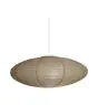 Nordlux Villo 60 Abat-jour Papier et Métal Beige | 600mm - Excl. Support de suspension cable et Pavillon